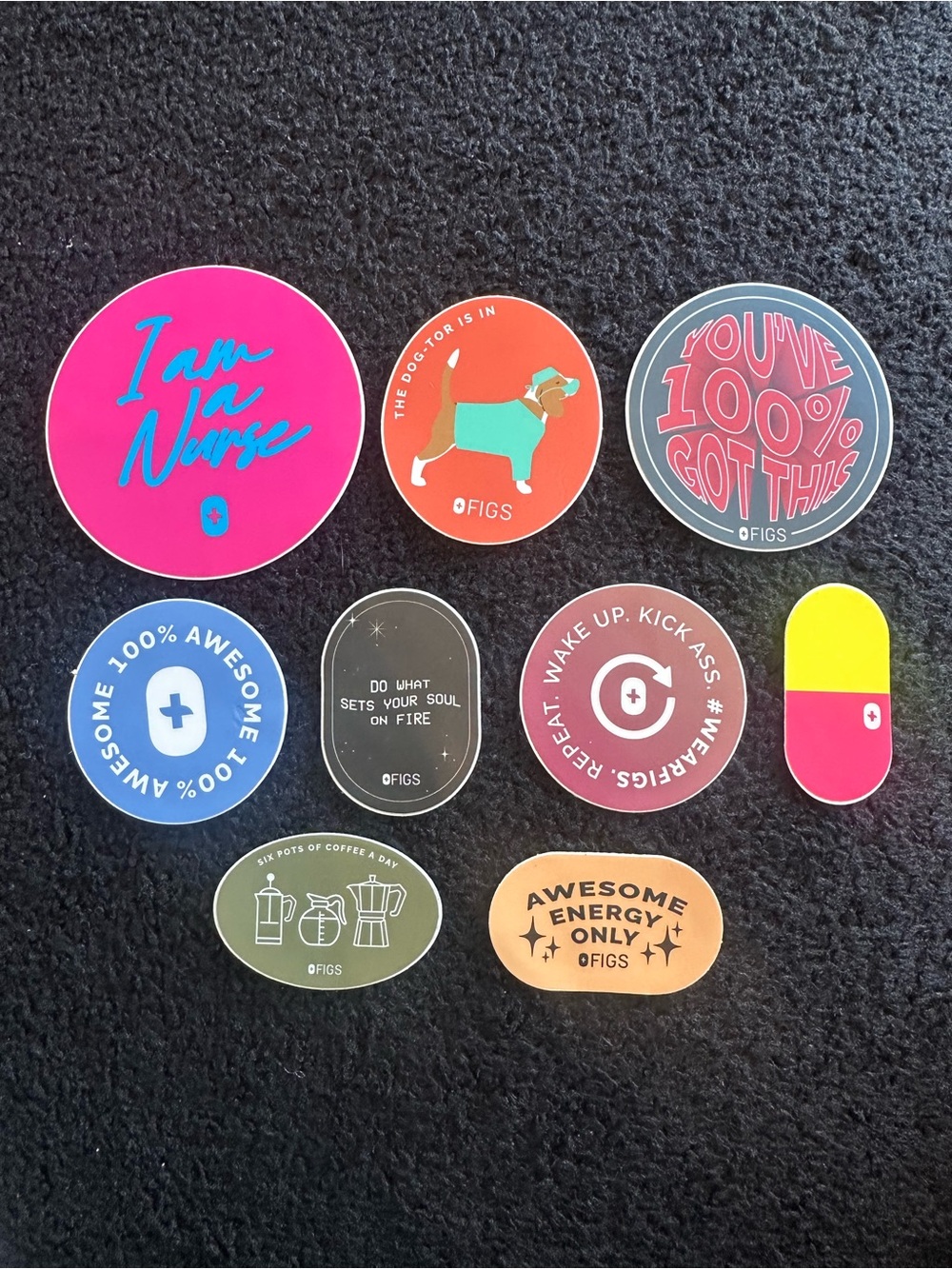 FIGS Sticker Bundle #2